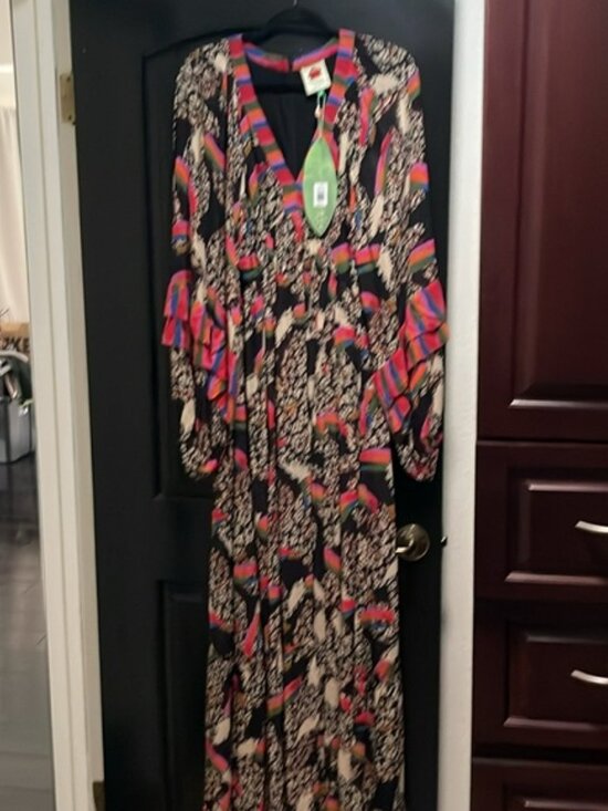 Farm Rio ‼️‼️Leopard Toucans Maxi Dress - Picture 14 of 16